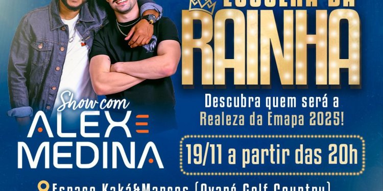 CULTURA – Baile para escolha da rainha da 55ª EMAPA acontece nesta quarta, 19, véspera de feriado
