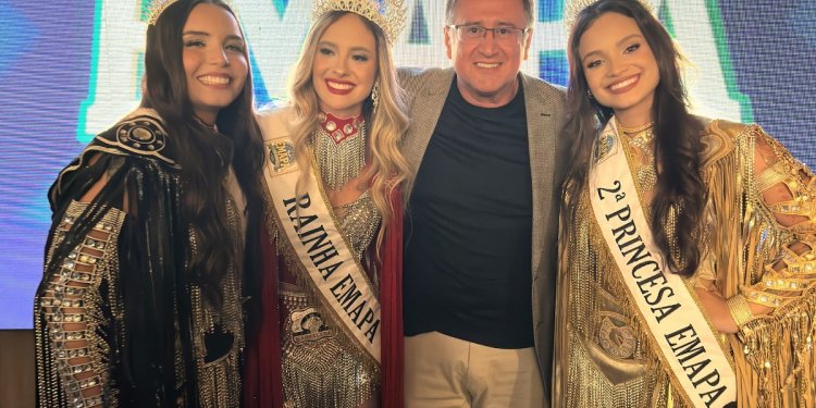 CULTURA – Conheça as ganhadoras do Concurso Rainha da 55ª EMAPA* – Rafaela Cristina Quaglia foi eleita a rainha da 55ª EMAPA; Maria Isabela Batista da Silva e Marina Dionysio foram eleitas a 1ª princesa e a 2ª princesa, respectivamente