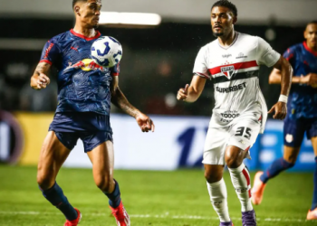 São Paulo perde para o Red Bull Bragantino na Vila Belmiro