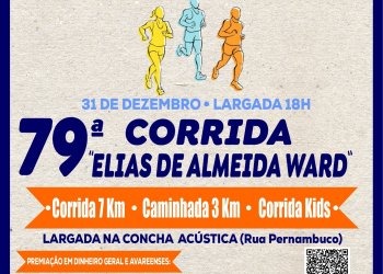 ESPORTE –  Corrida Elias Ward segue com inscrições abertas até 29 de dezembro