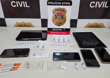 Polícia Civil de Taguaí apreende Tirzec, medicamento emagrecedor proibido pela Anvisa