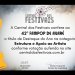 CULTURA –  *FAMPOP é reconhecida como Destaque do Ano pela Central dos Festivais* – Premiação valoriza a estrutura, o apoio aos artistas e consolida o festival de Avaré como referência nacional da MPB