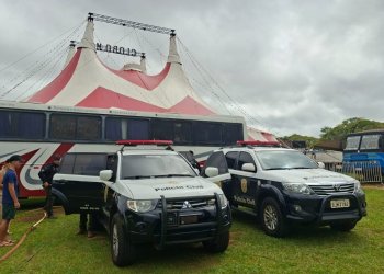 CASAL DE ARTISTAS CIRCENSES É PRESO EM FLAGRANTE DURANTE OPERAÇÃO CONTRA CRIMES SEXUAIS EM CIRCO DE AVARÉ
