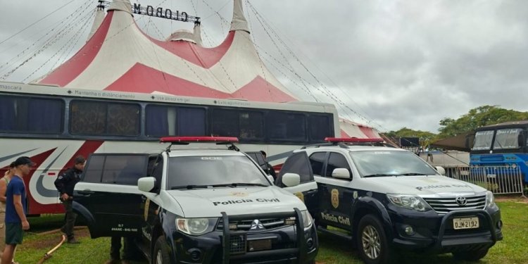 CASAL DE ARTISTAS CIRCENSES É PRESO EM FLAGRANTE DURANTE OPERAÇÃO CONTRA CRIMES SEXUAIS EM CIRCO DE AVARÉ