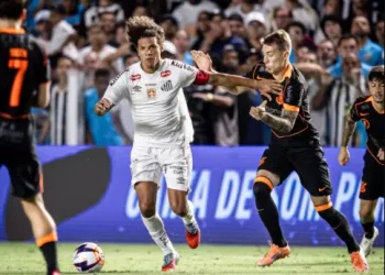 Santos empata com o Corinthians na Vila Belmiro