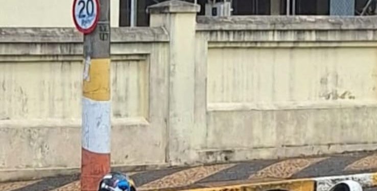 Acidente nas Ruas Bahia com Para