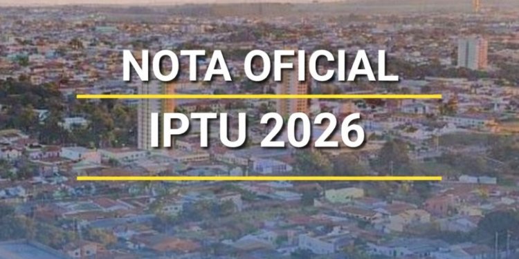 NOTA OFICIAL –  A Prefeitura da Estância Turística de Avaré vem a público esclarecer informações a respeito do Imposto  Predial e Territorial Urbano (IPTU).