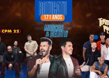 Programação de aniversário da cidade também terá shows religiosos com Rosas de Saron e Jefferson & Suelen. Atrações foram confirmadas neste sábado.