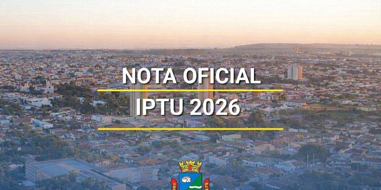 Prefeitura suspende temporariamente consulta ao IPTU 2026 para revisão técnica