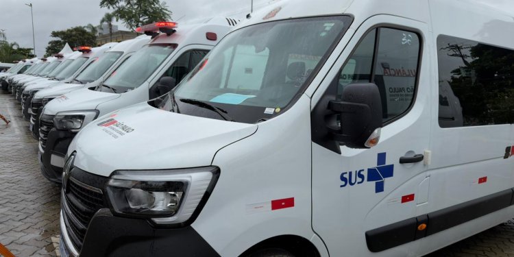 *SAÚDE* – Avaré é contemplada com ambulância e van para serviços municipais de saúde