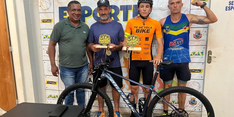 *Atletas de Avaré brilham em Duathlon realizado em Capão Bonito*