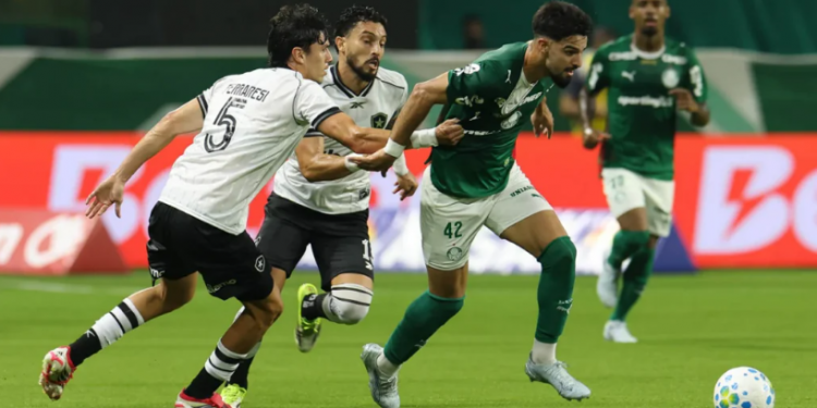 Palmeiras vence o Botafogo e retoma liderança do Brasileiro