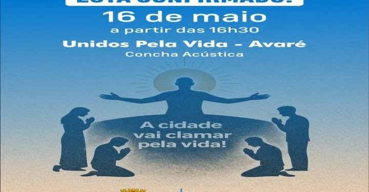 Unidos Pela Vida mobiliza Avaré em evento de fé, esperança e cuidado