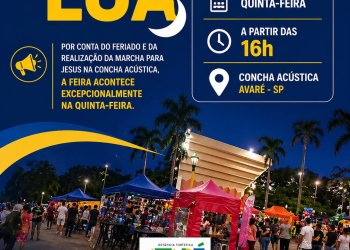 Feira da Lua tem data alterada nesta semana e será realizada na quinta-feira, 30 de abril