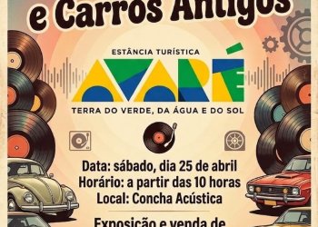 *EVENTO* –  Avaré receberá a 2ª edição da Grande Feira do Vinil  e Exposição de Carros Antigos