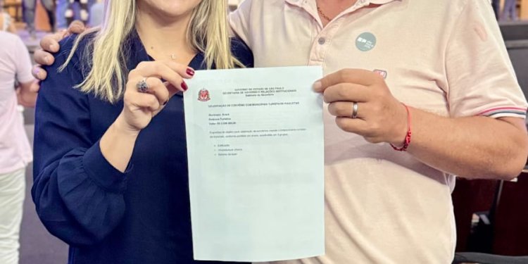 TURISMO  *Primeira-dama Erika e secretário participam de assinatura de convênio para Turismo*