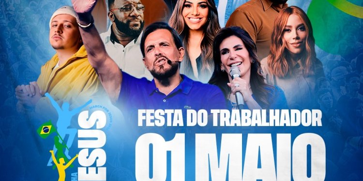 EVENTO* *Avaré celebra a fé cristã com a realização da Marcha Para Jesus*