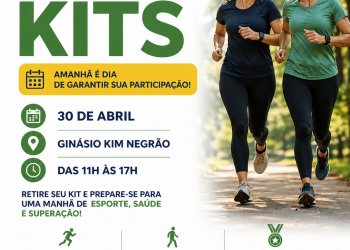 Contagem regressiva para a Corrida do Trabalhador: entrega de kits será amanhã (30)