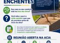 Obras contra enchentes: Prefeitura promove reunião aberta para esclarecer população e orientar comerciantes sobre visita cautelar