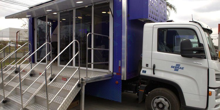 INDÚSTRIA E COMÉRCIO – Caminhão do Sebrae Móvel vai estacionar na Concha Acústica no dia 27