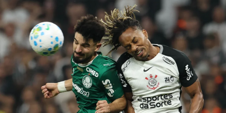Corinthians e Palmeiras empatam na Neo Química Arena pelo Brasileirão