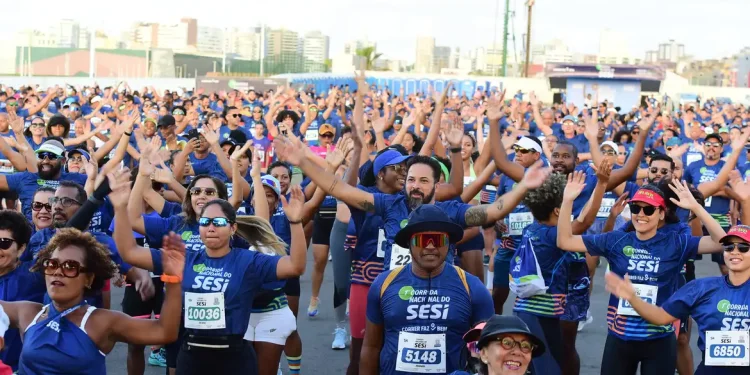 Corrida Nacional do Sesi supera 60 mil inscritos em segunda edição