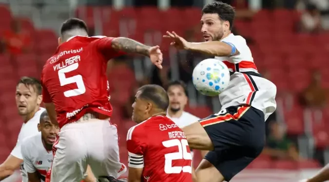 São Paulo empata com o Inter no Beira-Rio