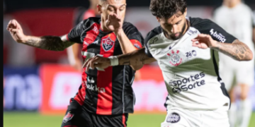 Corinthians empata com o Vitória e entra no Z4 do Brasileirão