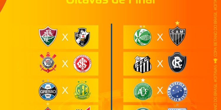 Definidos os duelos da oitavas da Copa do Brasil, com clássico no RJ