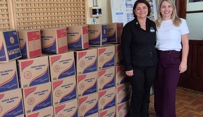 *SOLIDARIEDADE* – Associação Nacional do Cavalo de Rédeas doa cestas básicas ao Fundo Social*