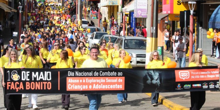 ASSISTÊNCIA SOCIAL *Caminhada mobiliza Avaré nesta segunda, 18, contra abuso infantil*