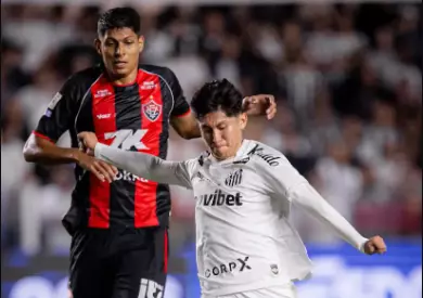 Santos bate o Vitória e deixa Z4 do Brasileirão