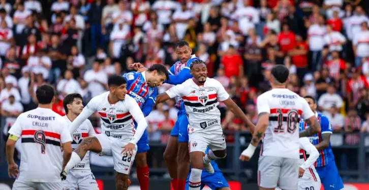 São Paulo cede empate ao Bahia pelo Brasileirão