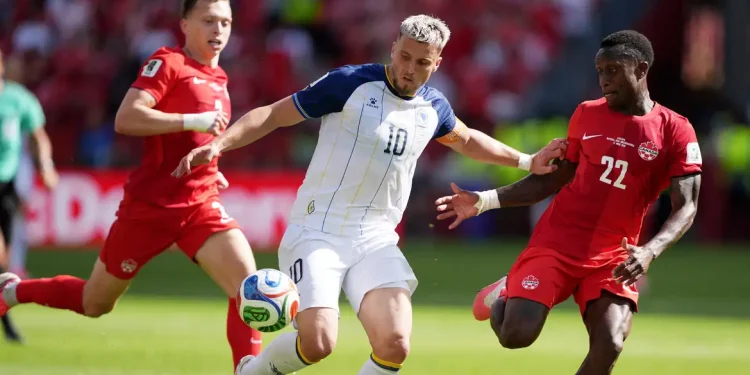 Canadá e Bósnia ficam no empate na estreia na Copa: 1 a 1