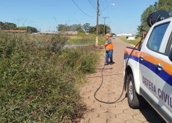 AÇÃO RÁPIDA DA DEFESA CIVIL EVITA QUE INCÊNDIO SE ALASTRE NO DISTRITO INDUSTRIAL DE AVARÉ