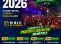 Prefeito Roberto Araujo anuncia atrações da maior festa de portões abertos do Brasil e confirma EMAPA histórica em setembro*
