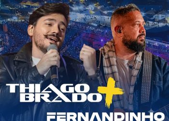 *EVENTO* *Parque de Exposições terá noite gospel com Thiago Brado e Fernandinho*