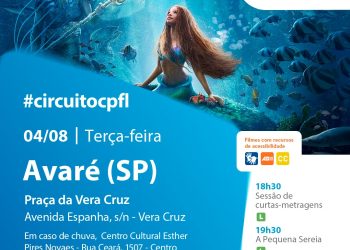 CULTURA* *Avaré recebe CineSolar com programação.gratuita no dia 4 de agosto*