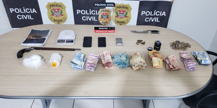 Polícia Civil prende suspeito de tráfico durante Operação Ruptura em Manduri
