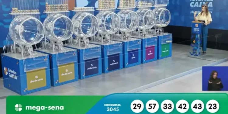 Ninguém acerta e prêmio da Mega-Sena vai a R$ 45 milhões