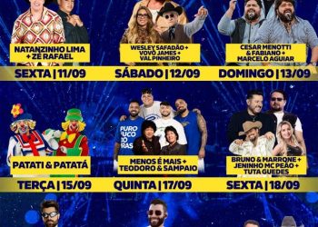 EVENTO Confira a programação completa da 56ª EMAPA, que acontece de 11 a 20 de setembro