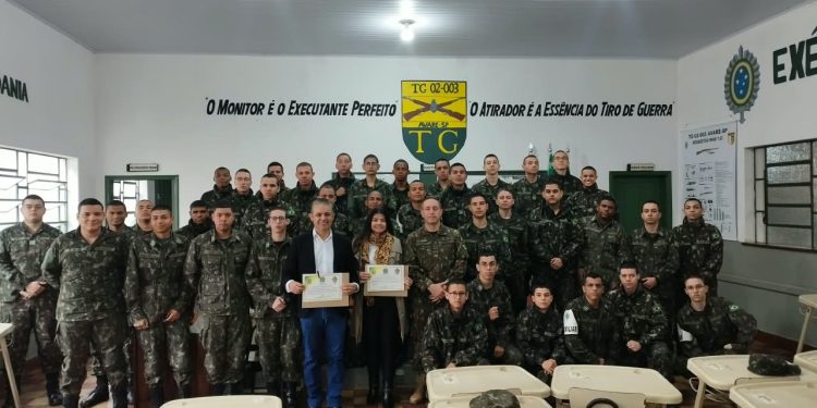 JUVENTUDE *Secretaria da Juventude promove palestra sobre saúde mental a atiradores do Tiro de Guerra*