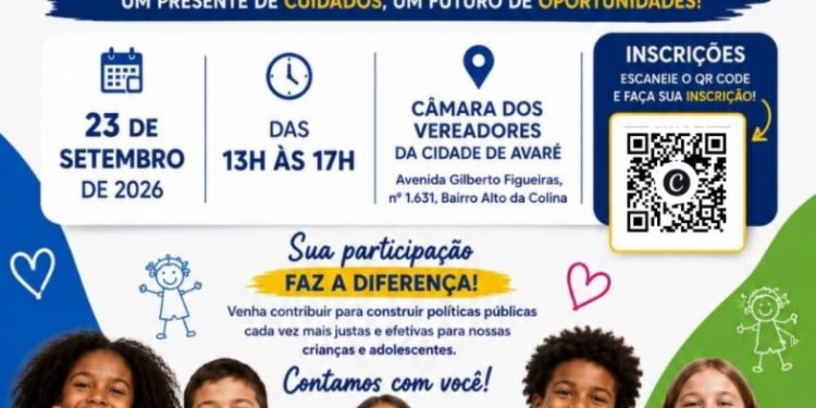 SOCIAL – *Conferência dos Direitos da Criança e do Adolescente acontece nesta quarta-feira, 23