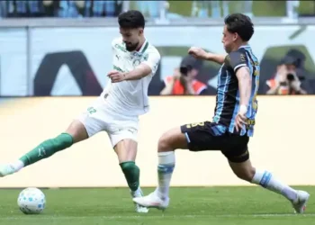 Palmeiras empata com o Grêmio e vê Flamengo abrir vantagem