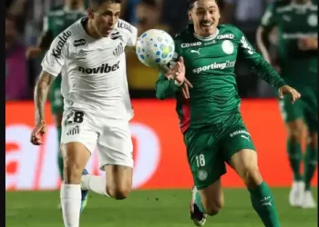 Palmeiras empata com Santos na Vila Belmiro e avança à semi na Copa do Brasil