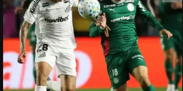Palmeiras empata com Santos na Vila Belmiro e avança à semi na Copa do Brasil