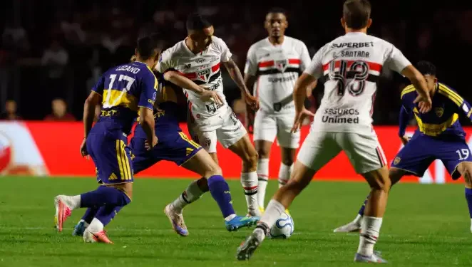 São Paulo empata com o Boca e é eliminado da Copa Sul-Americana