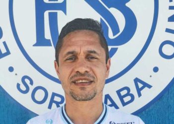 São Bento encaminha retorno de Fabio Bahia para 2027 Volante participou de dois acessos