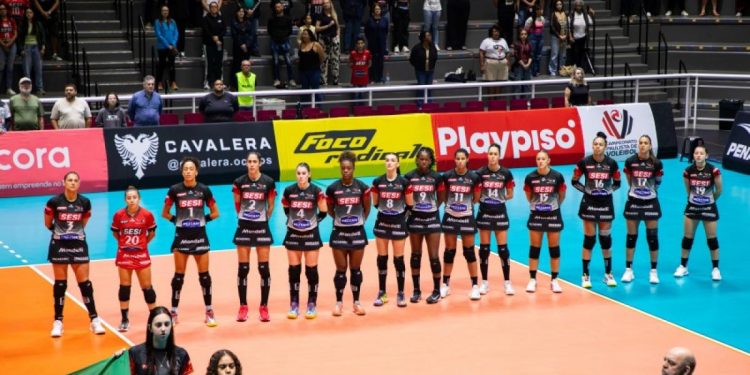Sesi Vôlei recebe Osasco São Cristóvão Saúde em jogo decisivo