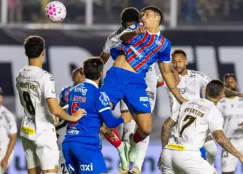 Santos empata com o Bahia na Vila Belmiro